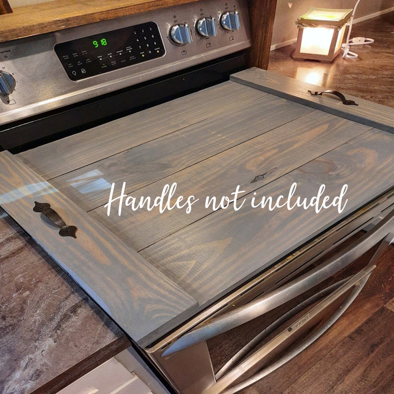 Wooden Stove Cover Stove Burner Covers Noodle Board Stove Etsy