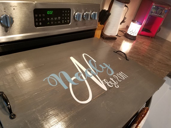 Wood Stove Top Cover Noodle Boards Noodleboards Custom Etsy