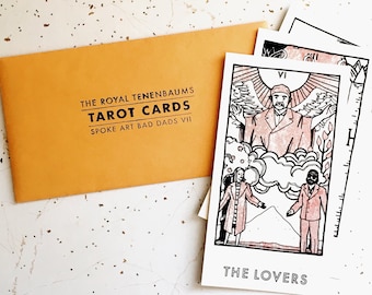 Royal Tenenbaums Tarot Card Print Set