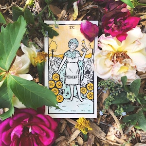 Midsommar Tarot Card Print Set of 4