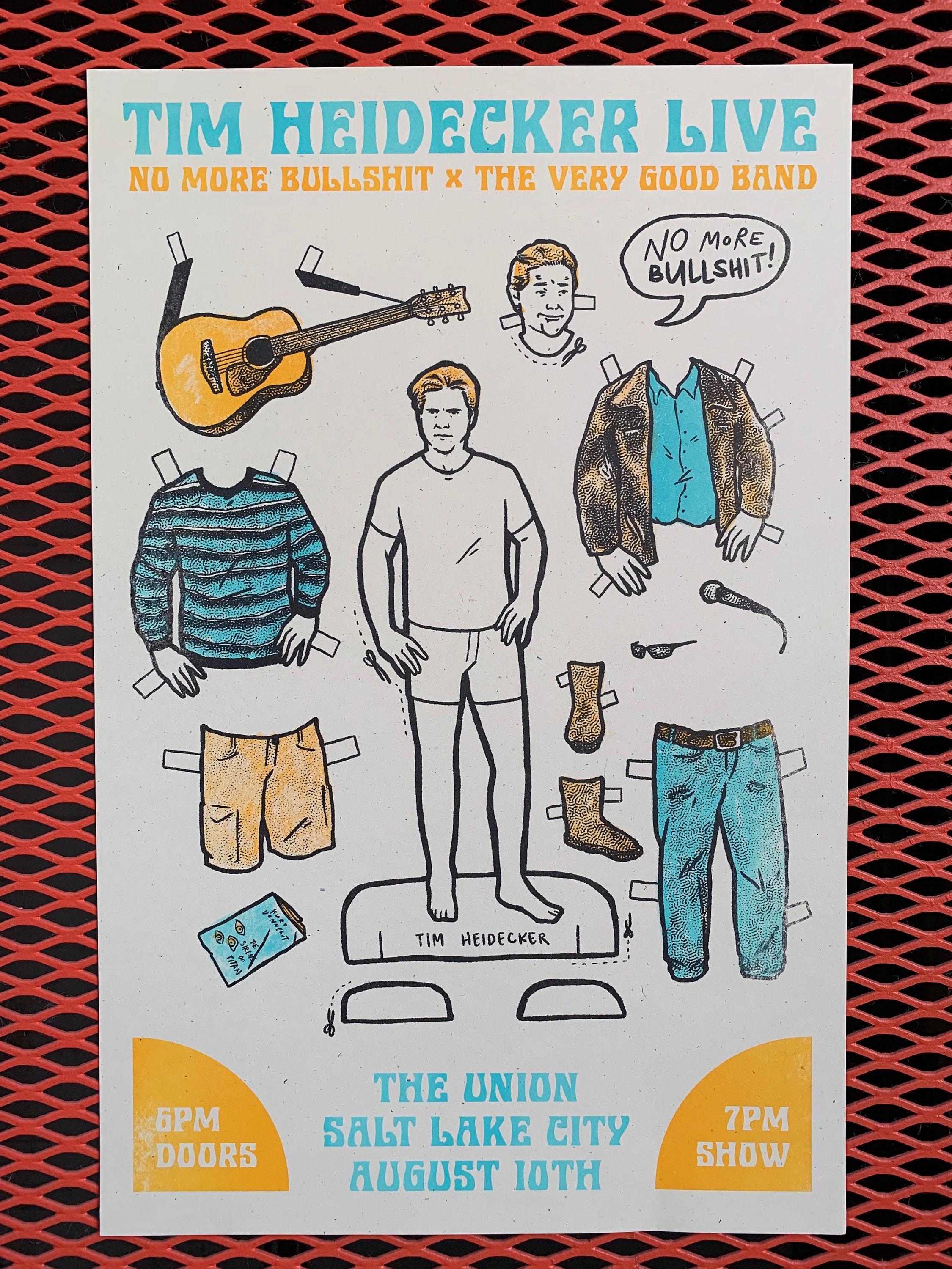 Two Tims Tim Heidecker SLC Show Poster Etsy two-tims-tim-heidecker-slc-show-poster-etsy