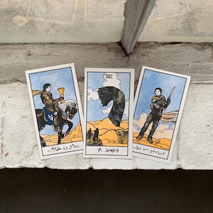 Dune Tarot Card Print Set of 6