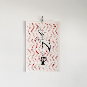 Twin Peaks Meanwhile Risograph Variant