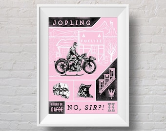 Friend or Dafoe - Jopling Mini-Print - the Grand Budapest Hotel