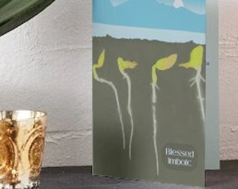 Imbolc Greeting Card 5x7