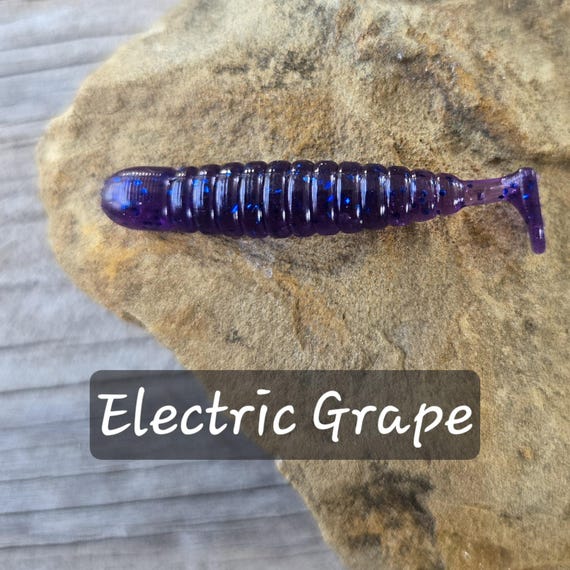 12 inch fishing lures 12" Squid blue sparkle These are shallow diving lures Vintage Large Trolling Lure 12