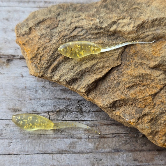 clear plastic fishing lures 1.75