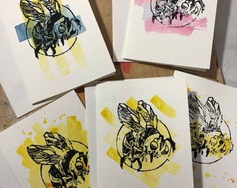 Honey Bee greeting cards