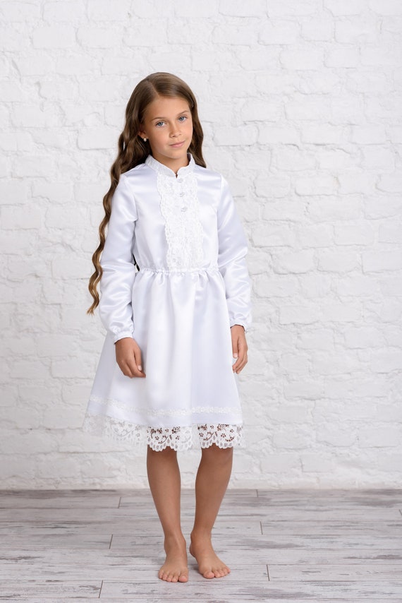 crochet communion dress