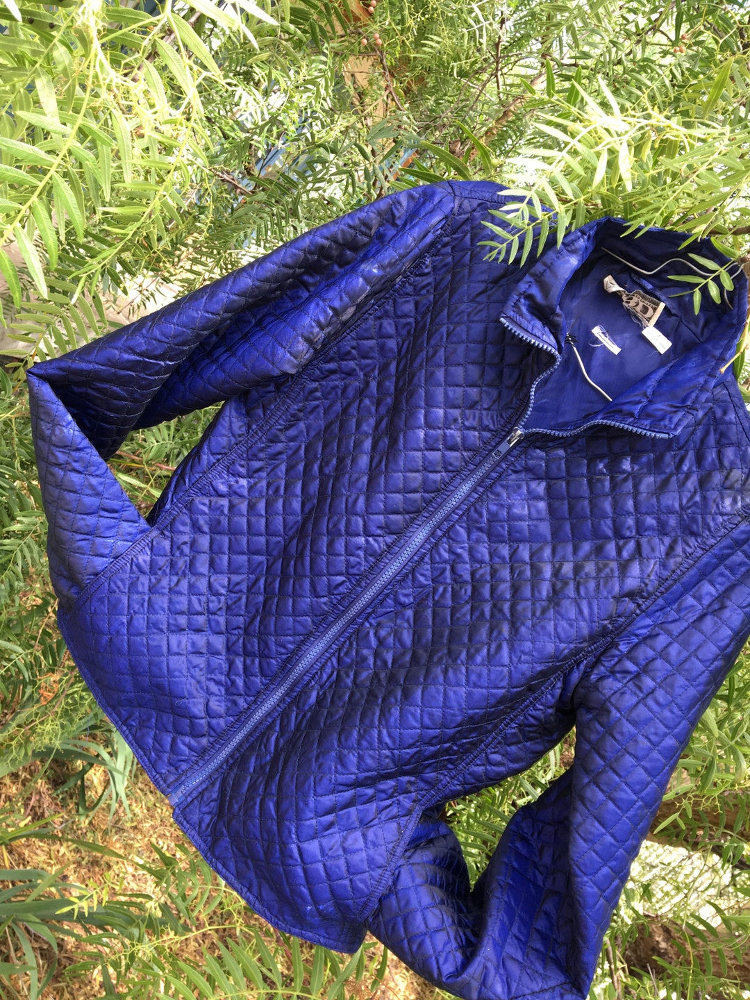 Vintage Quilted Jacket Etsy