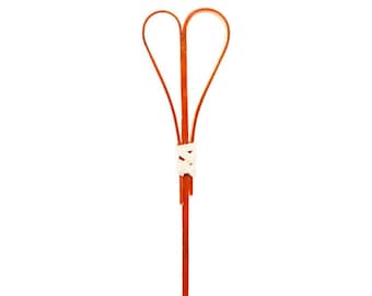 100/Pack - Party Supplies 5.9inch/150mm Disposable Cocktail Fruit Red Heart Bamboo Skewers
