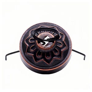 50 Pieces x Classic Bronze Creative DIY Christmas Xmas Decorations Ball Hook Ornament Pendant Hanger Tops Hanging Caps