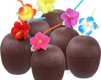 Hawaii-Party Hängedekorationen (40 Teile) – Tropische Motive Wie Palmen & Flamingos Für Luau-Feiern