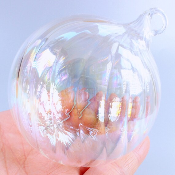 Darice 2-Piece Glass Balls, 100mm, Clear