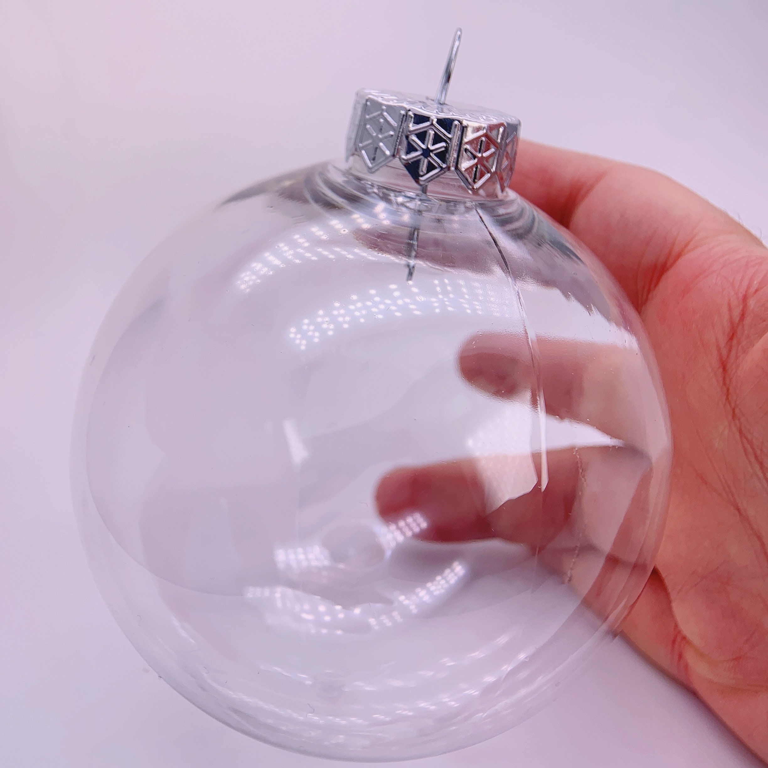 100 Pieces x DIY Paintable/Shatterproof Christmas Decoration Etsy