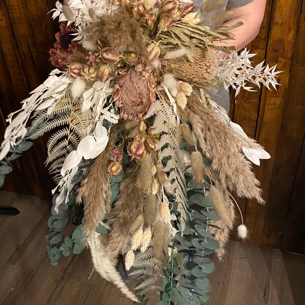 Dried Flower Bouquet Etsy UK