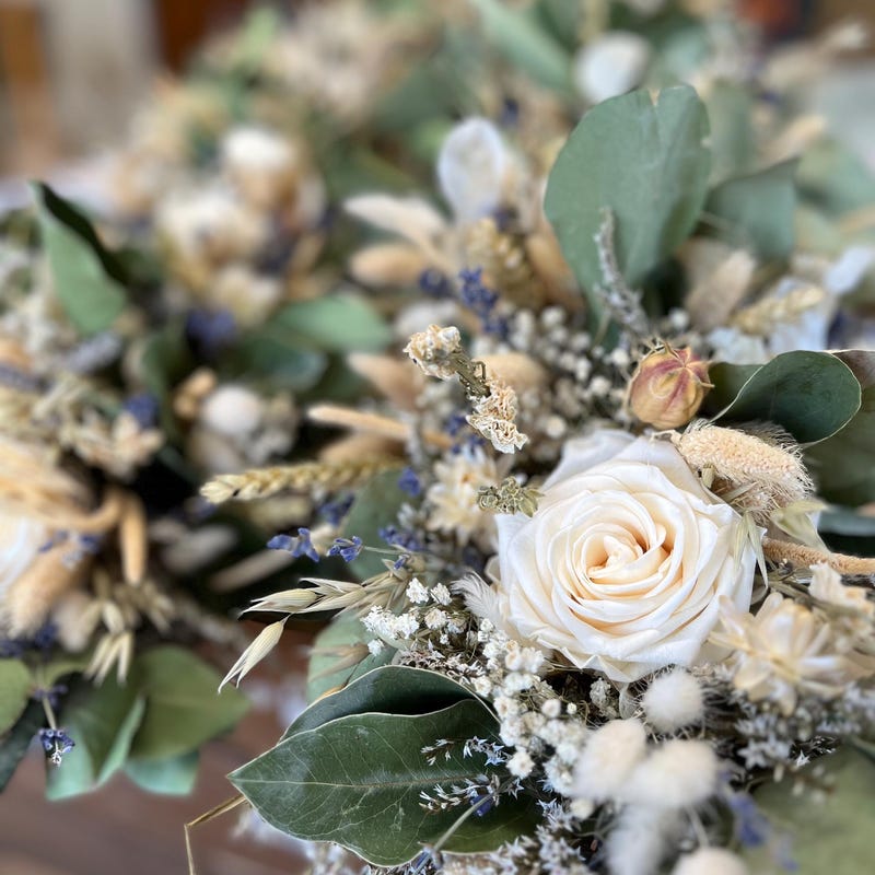 Dried Flowers Table Swag - Etsy UK
