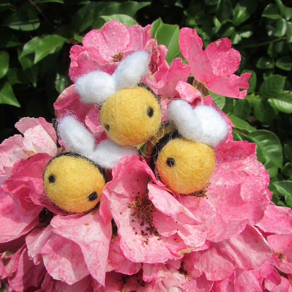 bee bumble bee felt cute gifts for her bumblebee ornament birthday gift best friend gift bridesmaid gift