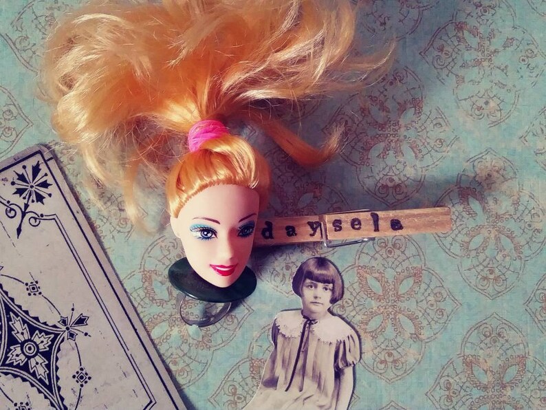 barbie head ring