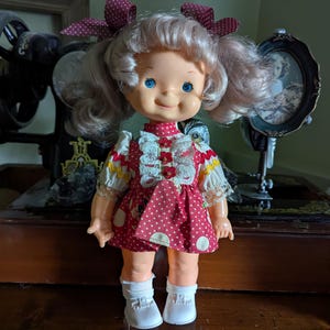 Vintage PlayMaTes doLL from Daysela's smaLL Little Shop of Strange and unusual. Hong Kong Dolls. Vintage Toy Dolls With Clothes.