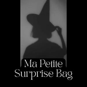 Ma Petite Surprise Bag by Daysela and Daughter. Five Items for Five Dollars. Mystery Gift Bags. Loot Bags. Party Gift Bags. Goth Treat Bags