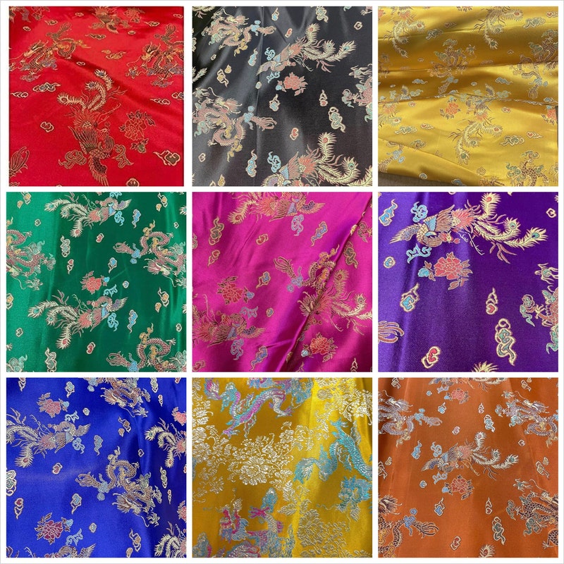 Chinese Themed Fabrics - Etsy