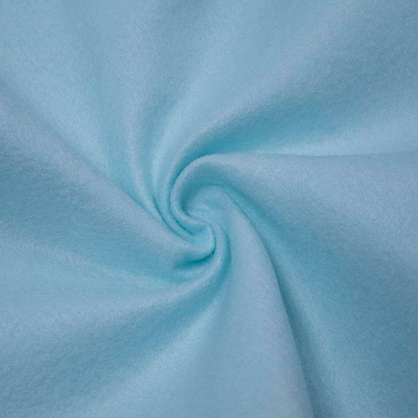 BLUE - 72-Inch Wide 1/16” Thick Acrylic Felt Fabric for Arts and Crafts, Kids DIY School Project, Cushion & Padding, Sewing Projects