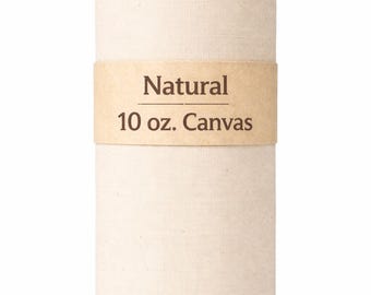 Cotton Duck Canvas Natural Heavy Weight 10oz. 60 Inch Wide by the yard