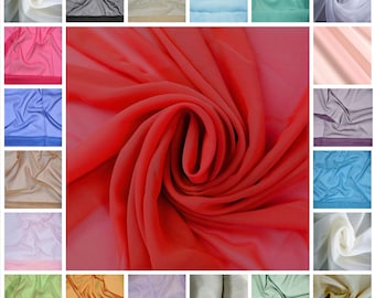 May include: A collage of 16 different fabric swatches in various colors and textures. The swatches are arranged in a grid pattern. The swatches are all made of sheer fabric.