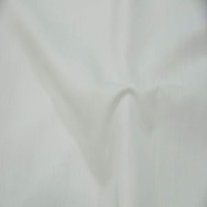 WHITE 60&quot; Wide Premium Cotton Blend Broadcloth Fabric by The Yard