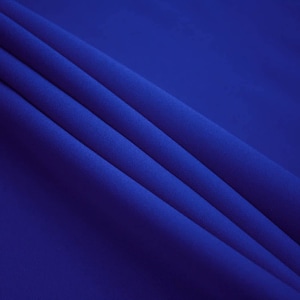 ROYAL BLUE 60&#39;&#39; Poly Poplin Polyester Superior Quality Fabric by the Yard