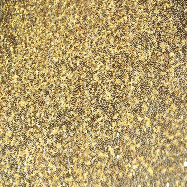 GOLD Sparkly Glitz Sequins Beaded Fabric - by The Yard - Perfect for Decor, Home, Clothing, Event Decor, DIY Arts & Crafts
