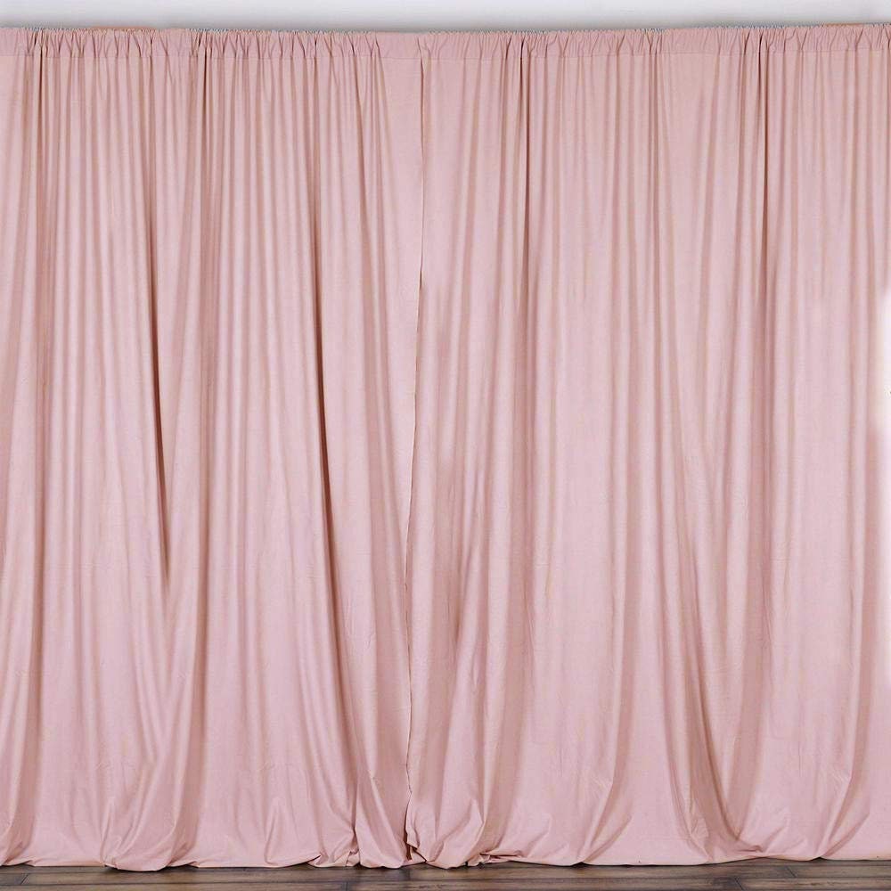 2 Pcs 10 Feet X 10 Feet Polyester Backdrop Drapes Curtains | Etsy