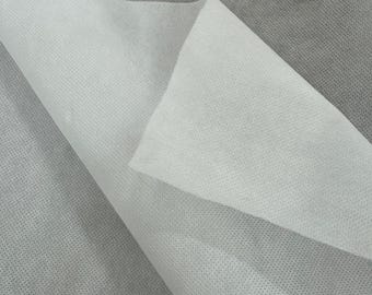 Sedona Designz Nonwoven 100% Polypropylene Fabric – 60" Wide, 42 GSM Medium Weight (1.25 oz) – Spunbond Interfacing for Sewing, Crafts