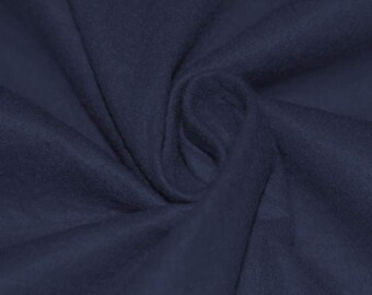 NAVY BLUE 60'' Poly Poplin Polyester Superior Quality Fabric by the Yard