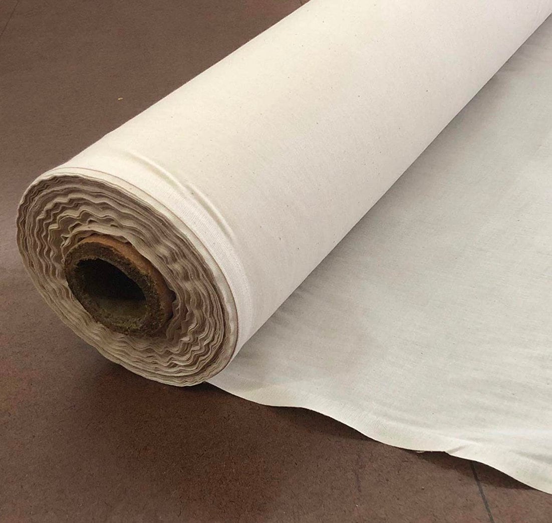 Natural 100% Cotton Muslin Fabric/textile Unbleached Draping Fabric by the  Yard 60in. Wide 