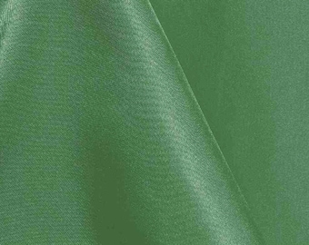 EMERALD GREEN Premium Bridal Wedding Satin Charmeuse Fabric 60" Wide Sold by the Yard