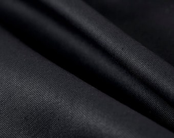 BLACK Cotton Duck Canvas Natural Heavy Weight 10oz. 60 Inch Wide by the yard
