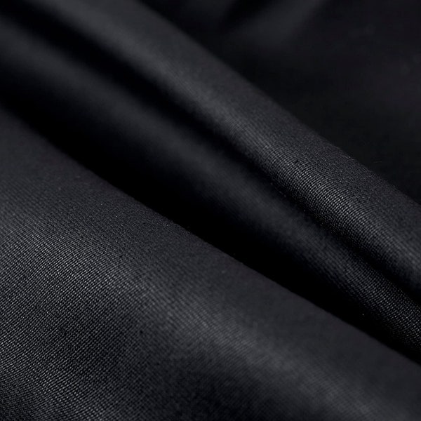 BLACK Cotton Duck Canvas Natural Heavy Weight 10oz. 60 Inch Wide by the yard
