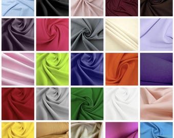 Sedona Designz 60'' Poly Poplin Polyester Fabric - 100% Polyester, Versatile for Apparel, Home Decor, Sewing Projects, Crafts, Tablecloths