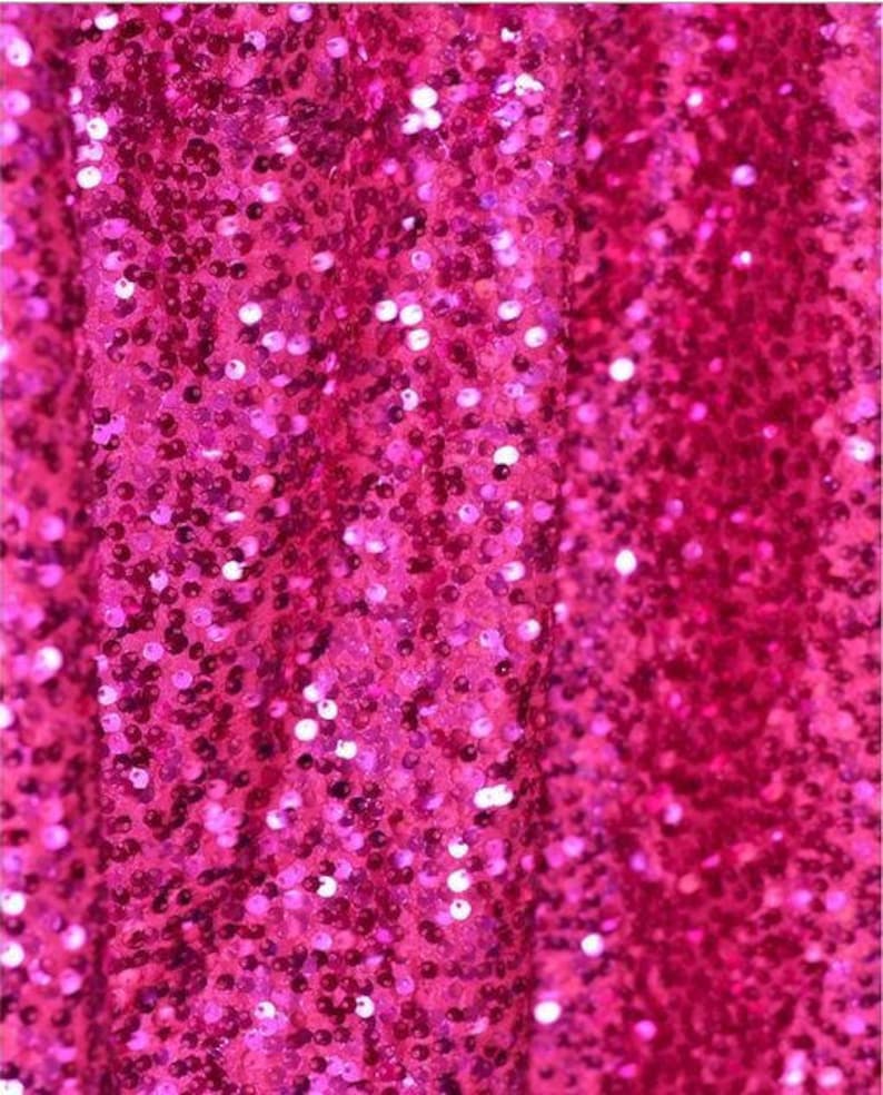 ON SALE Hot Pink Sequin Fabric Photography Backdrop Photo Etsy