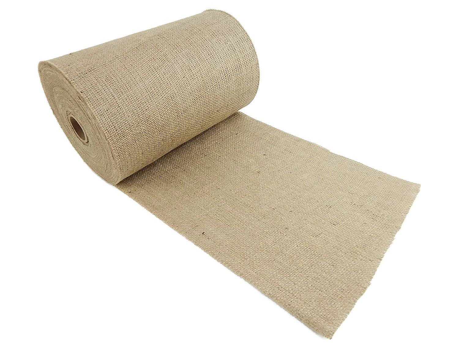 10m Burlap Roll,6 Inch Burlap Fabric Ribbon Wrap,hessian Jute
