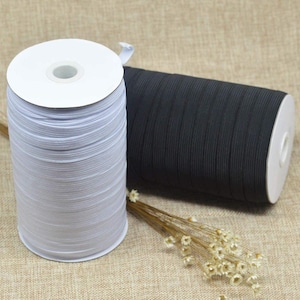 Elastic 1/2&#39;&#39; Wide 144 Yards - WHITE