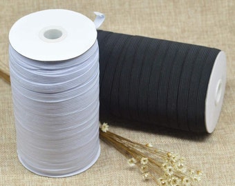 Elastic 1/4'' Wide 288 Yards - WHITE Ships from California