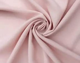 BLUSH PINK 60'' Poly Poplin Polyester Superior Quality Fabric by the Yard