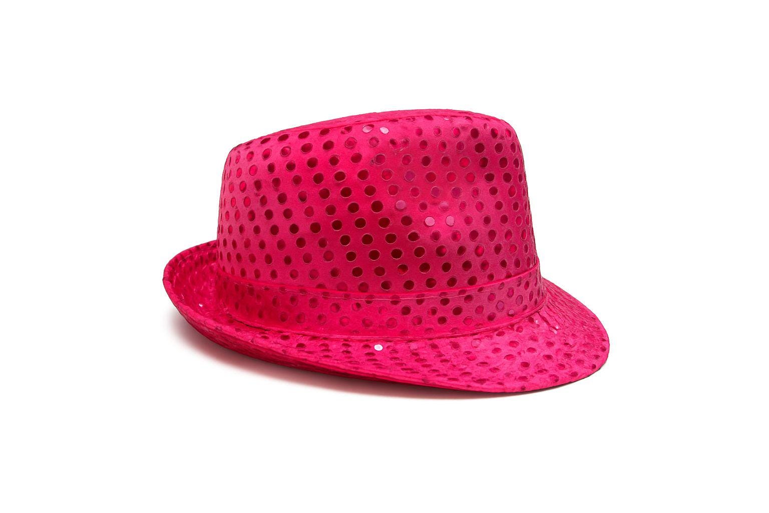 Fuchsia Fedora Hat - Etsy display picture 2