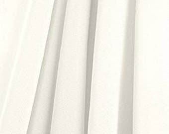 115 "x 120" IVORY Chiffon Drapiert Panels für Event Decor - Backdrop Draping