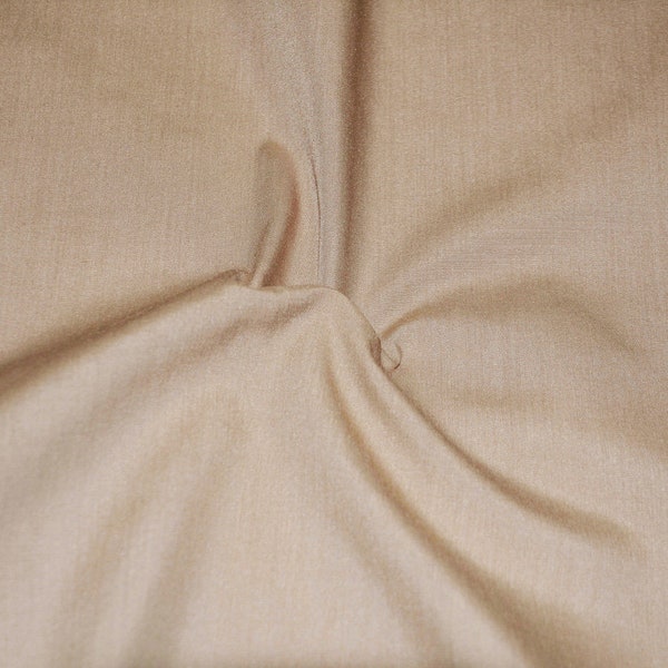 TAUPE 60" Wide Premium Broadcloth Cotton Fabric by The Yard