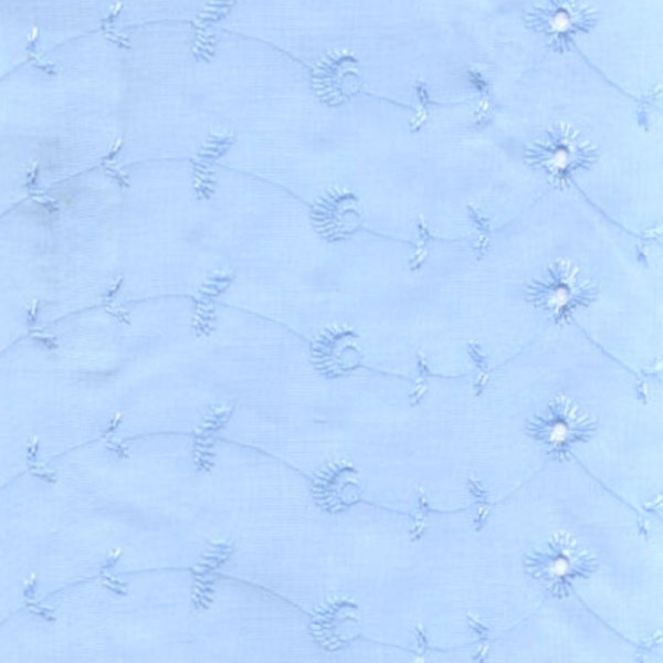 Cotton Eyelet Fabric Etsy