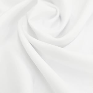 60&quot; Wide (5ft Wide) x 100 Yards Roll -White Polyester Fabric, Visa Polyester, Polyester Poplin, Polypoplin